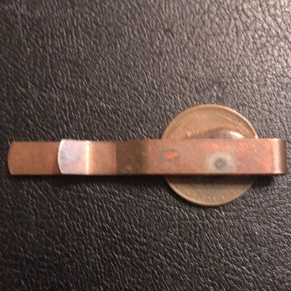 Vintage 1954 Copper Penny tie clip - Picture 3 of 3